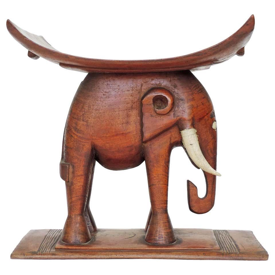 Elephant Ashanti Stool