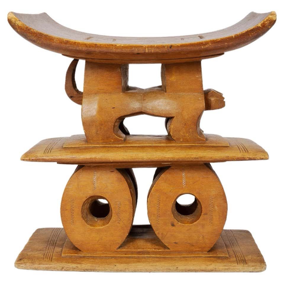 Double-Tier Ashanti Stool